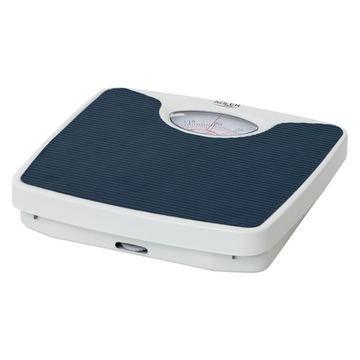 Adler Mechanical bathroom scale - Blue/White | ADLAD8151B