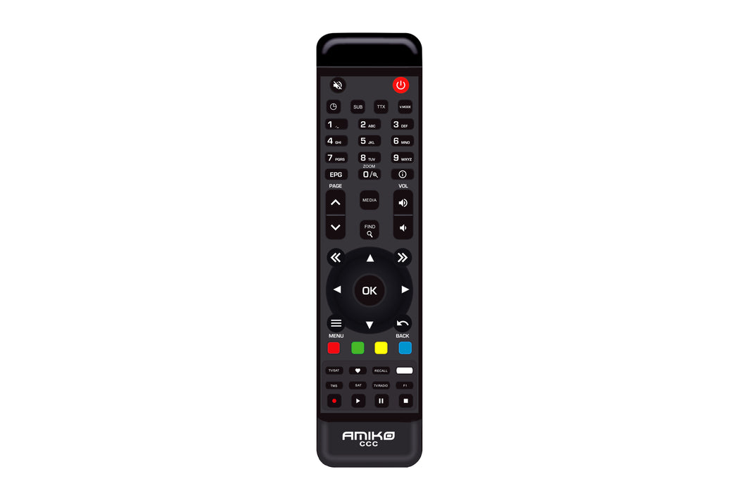 AMIKO CCC Remote Control - Black | IR33305
