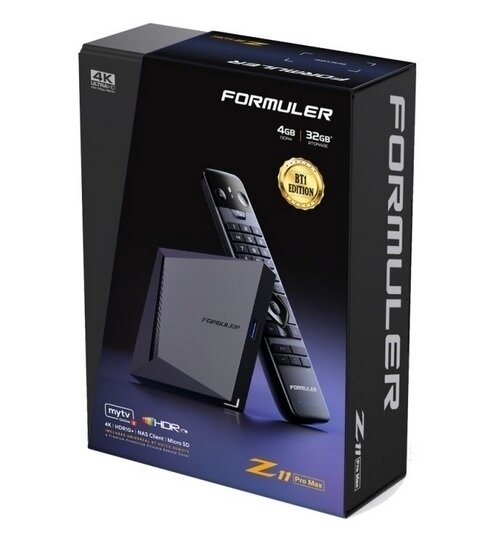 FORMULER Z11 Pro MAX BT1 Edition || Z11PROMAX-BT1