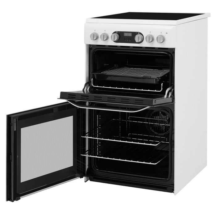 Hotpoint 50cm Electric Ceramic Cooker - White | HD5V93CCW/UK