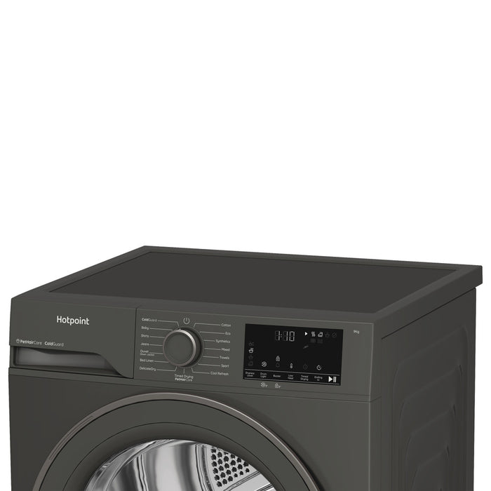 Hotpoint 9KG Heat Pump Tumble Dryer - Graphite | HHDD90GGIRE