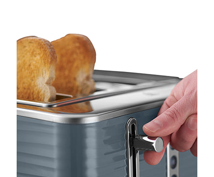 Russell Hobbs Inspire 4 Slice Toaster - Grey | 24383/RH