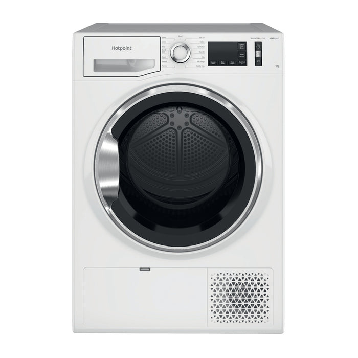 HOTPOINT Active Care 9kg Heat Pump Tumble Dryer - White | NTM1192XBUK