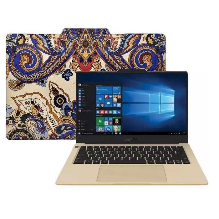 AVITA Liber 14" Laptop - Ryzen 5 3500U, 8GB RAM, 256GB Storage - Home Ornament in Gold | NS14A8UKV541-G