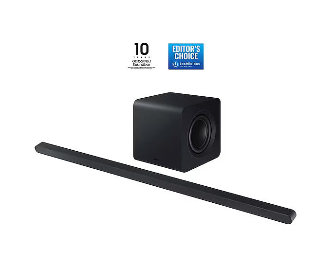 SAMSUNG Ultra Slim 3.1.2ch Lifestyle Soundbar with Subwoofer (2024) || HW-S800D/XU