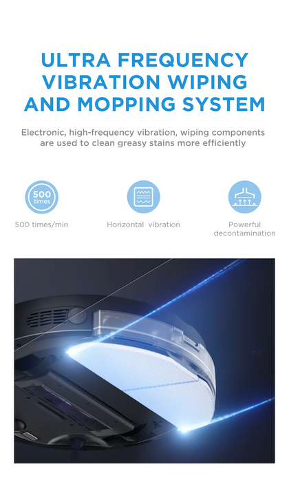 Midea S8+ Robot Vacuum - Robovac - 5200mAh 150min || S8+
