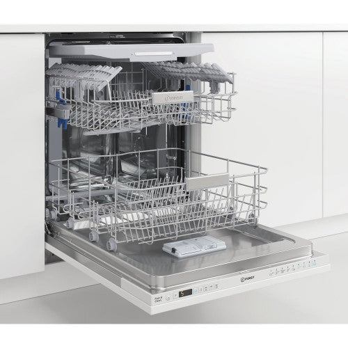 Indesit 14 Place Integrated Dishwasher With Cutlery Drawer | DIO3T131FEUK