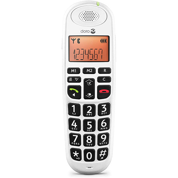 DORO Phone Easy 100w Cordless Dect Phone White | 5543