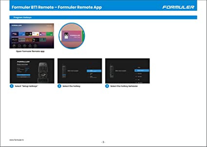 Formuler Remote Controle Bluetooth Voice Remote | GTV-BT1