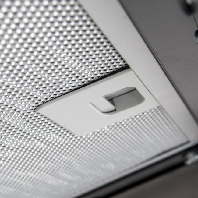 LUXAIR 86cm Premium Canopy Hood in Stainless Steel, 2 x LED Strip Lights, Soft Touch Controls | LA-86-CAN-LUX-SS-PLUS