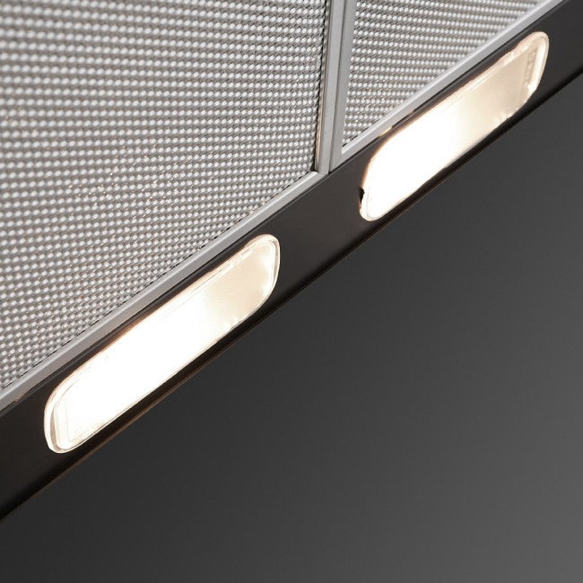 LUXAIR 90cm Premium Chimney Cooker Hood in Matt Black | LA-90-STD-BLK