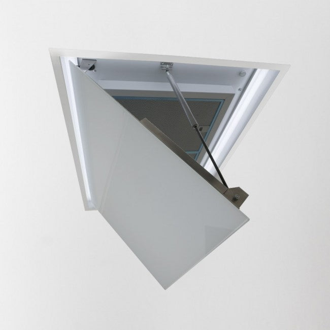 LUXAIR Soffitto 90cm Ceiling Hood - White BRUSHLESS MOTOR | LA-90-SOFFITTO-WHT