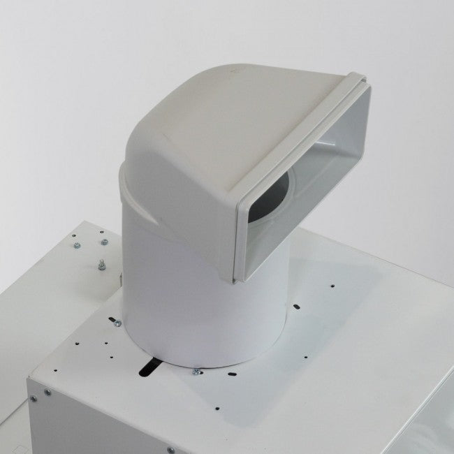 LUXAIR Soffitto 90cm Ceiling Hood - White BRUSHLESS MOTOR | LA-90-SOFFITTO-WHT