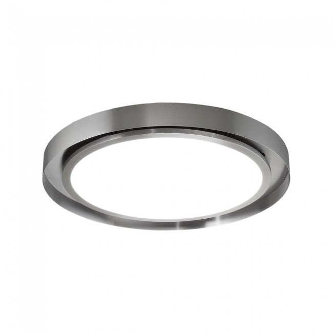 LUXAIR 90cm Round Premium Ceiling Cooker Hood with Dimmable Fully Illuminated Centre Panel | LA-90-TOLVI-RND-CEILING-SM-SS