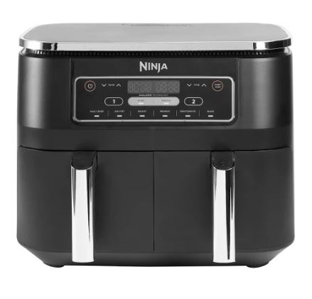 Ninja Air Fryer Dual Basket With Separate Cooking Zones | AF300UK