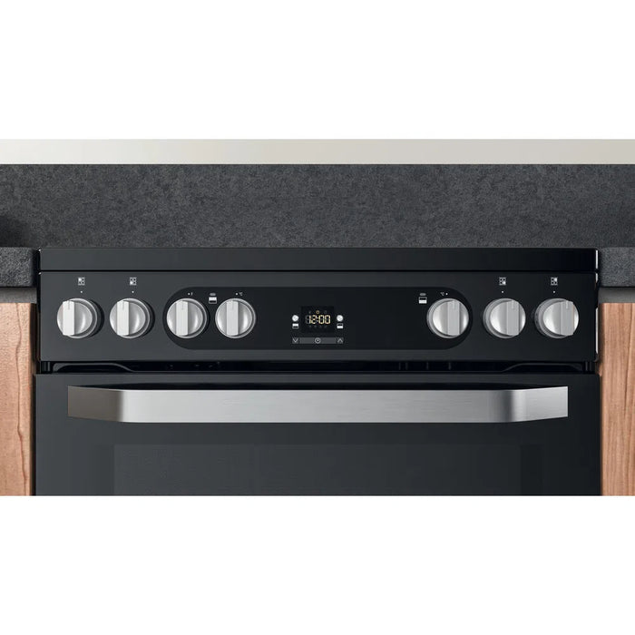 Hotpoint Electric Double Cooker - Black | HDM67V9HCB/U