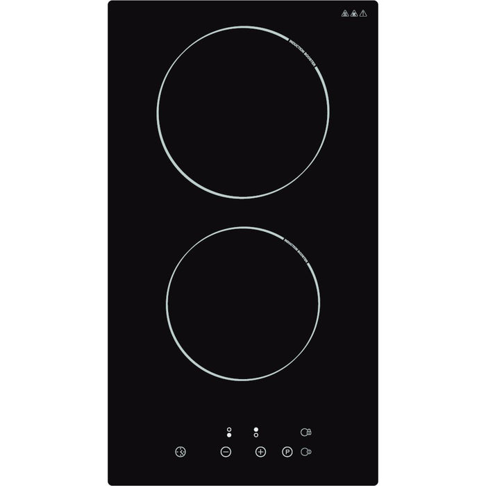 CULINA 2 Zone Ceramic Domino Hob - Black Glass | UBTC30FLC