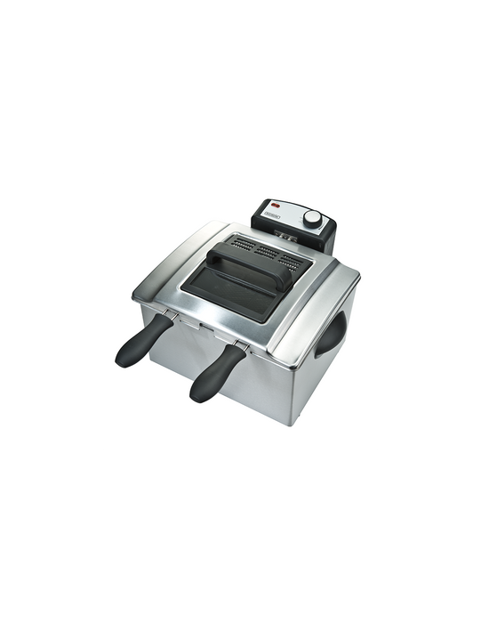 BOURGINI CLASSIC TRIPLE DEEP FRYER 5L - S/STEEL - Silver | 209498