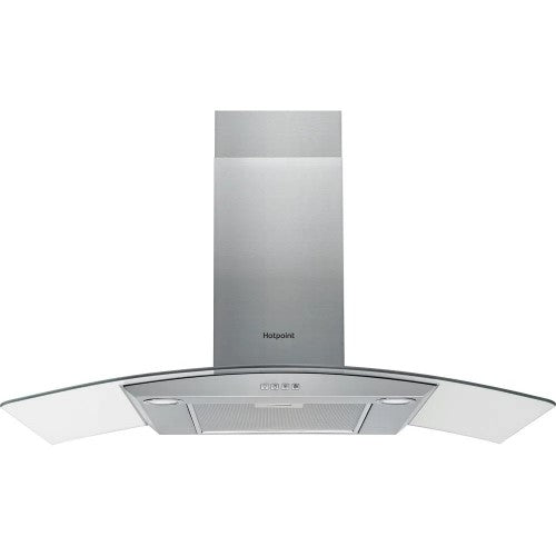 Hotpoint 90cm Chimney Hood - S/Steel | PHGC94FLMX