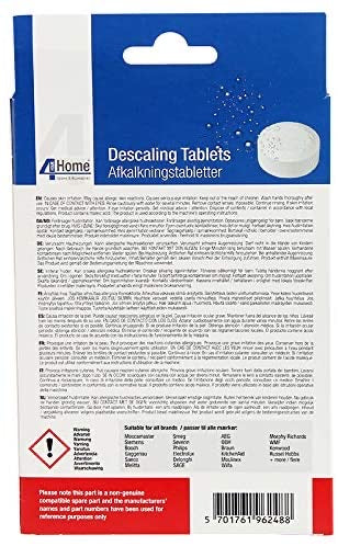 4 YOUR HOME Descaling Tablets for Coffee Machines 6 Pack || CLN025