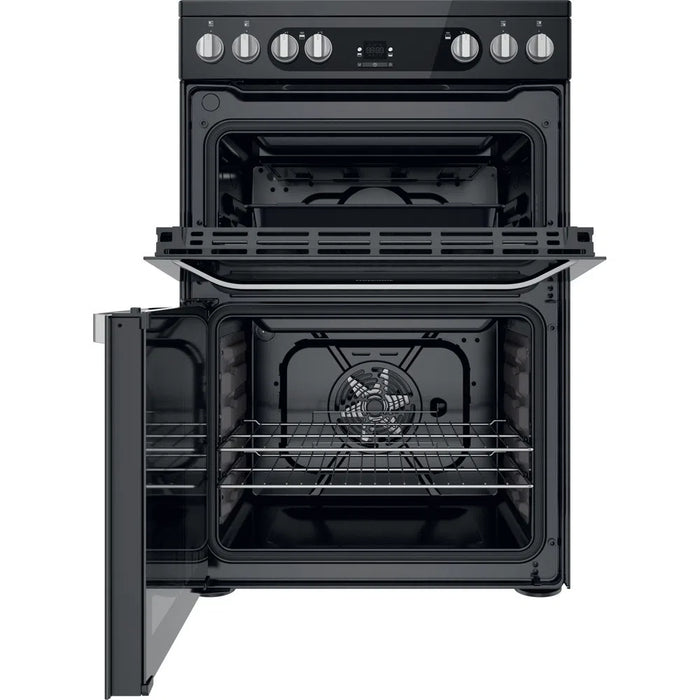 Hotpoint Electric Double Cooker - Black | HDM67V9HCB/U