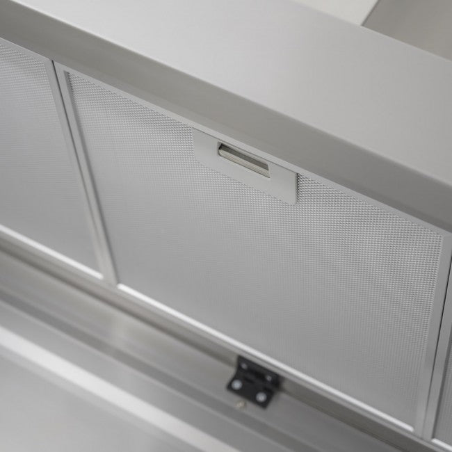 Luxair 100cm Arezzo Designer Cooker Hood with choice of Chimney Position to the Left or the Right | LA-100-AREZZO-SS
