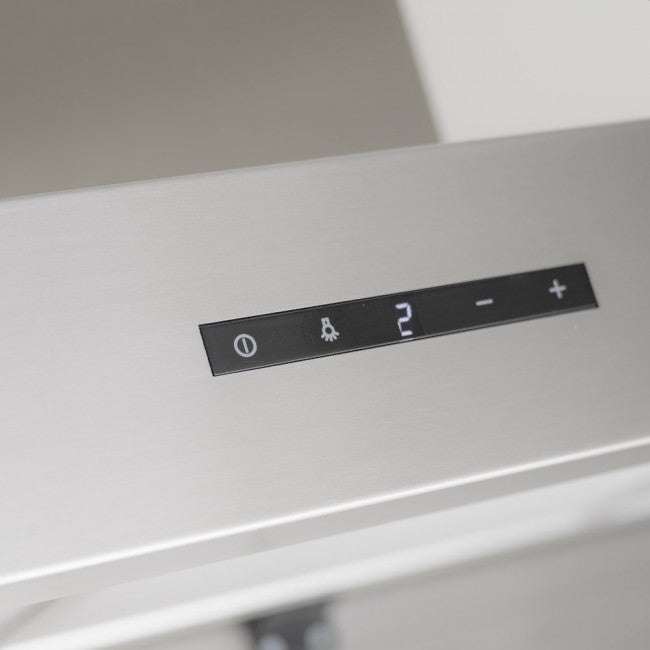 Luxair 100cm Arezzo Designer Cooker Hood with choice of Chimney Position to the Left or the Right | LA-100-AREZZO-SS