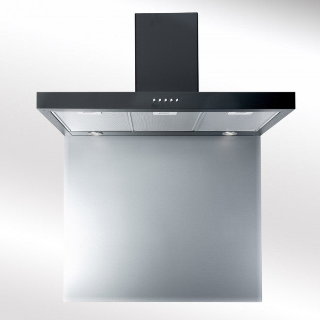 Luxair 100cm Cooker Hood - Flat - Black | LA-100-FLT-BLK