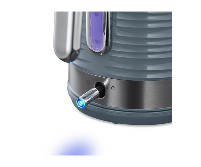 RUSSELL HOBBS INSPIRE GREY KETTLE RAPID BOIL 3KW | 24363