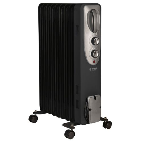 RUSSELL HOBBS Oil Filled Radiator 9 Fin 2KW | RHOFR5002B