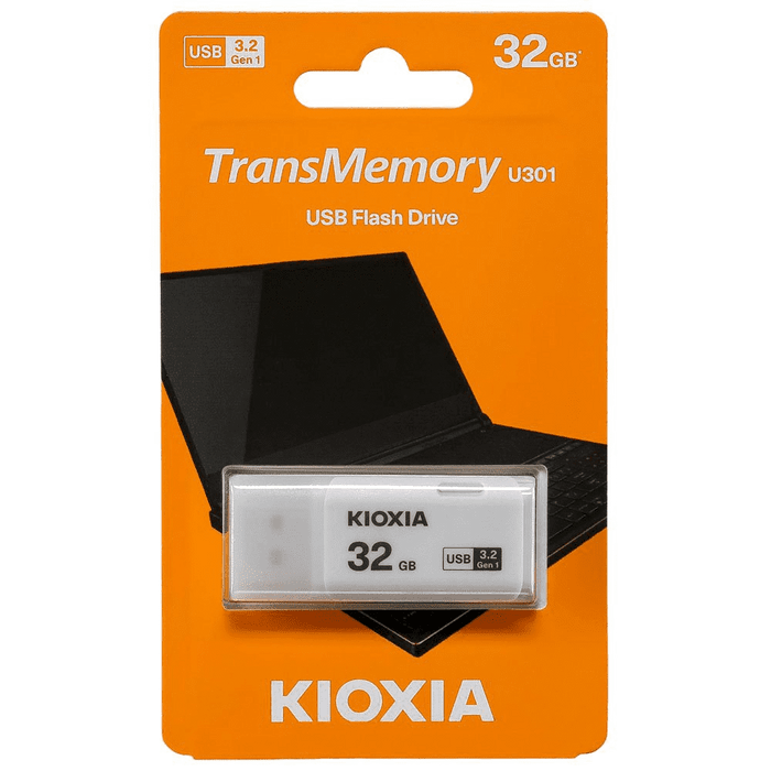 Kioxia 32GB USB 3.2 Flash Drive | LU301W032GG4