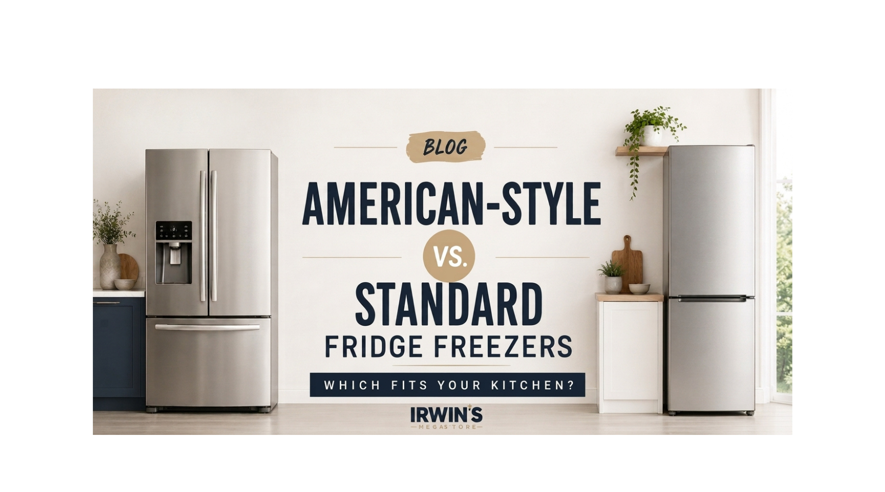 American-Style vs. Standard Fridge Freezers: Which Fits Your Kitchen?