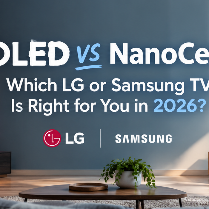 OLED vs NanoCell: Which LG or Samsung TV Is Right for You in 2026?