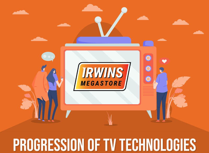 Progression of TV Technologies from CRT, LCD, LED, OLED