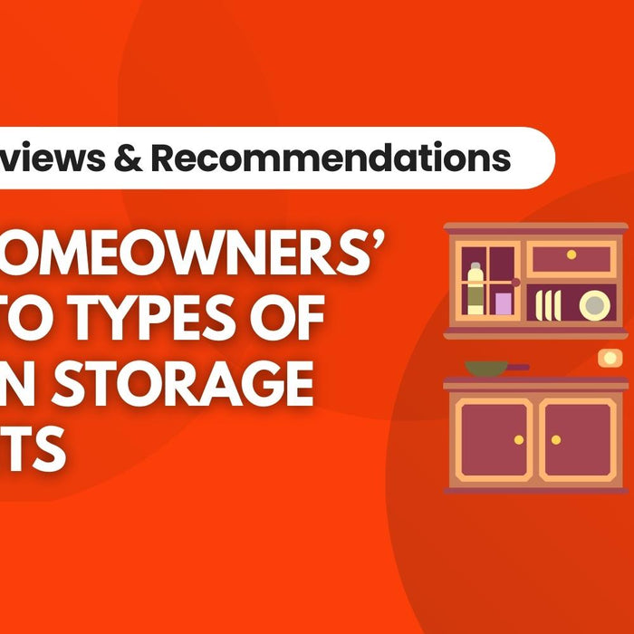 Irish Homeowners’ Guide to Types of Kitchen Storage Cabinets, Blog Written By Irwin’s Megastore