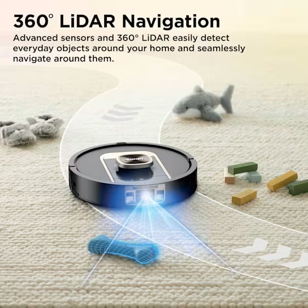 Shark ThermaCharged PowerDetect Wet and Dry Robot Vacuum - Black | RV2900XEUK
