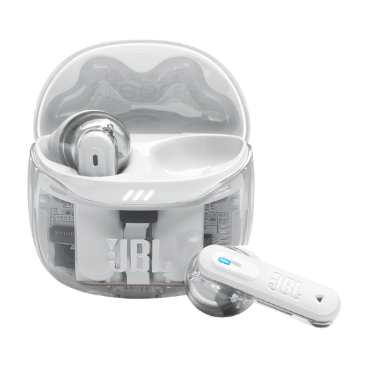 JBL Tune Flex 2 Ghost Edition - White | JBLTFLEX2GWHT