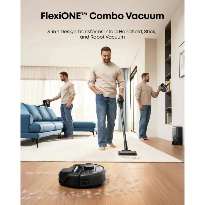 Eufy Robot Vacuum and Stick Vac 3 in 1 E20 |  T2070G10