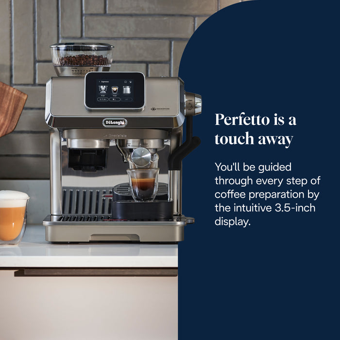 DeLonghi La Specialista Touch Coffee Maker - Grey | EC9455.M