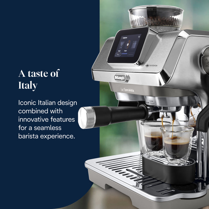 DeLonghi La Specialista Touch Coffee Maker - Grey | EC9455.M