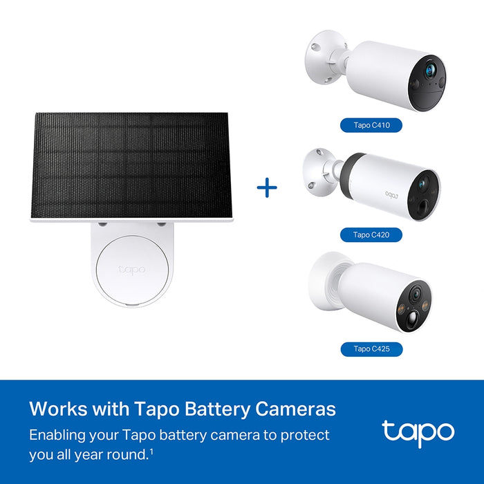 TP-Link Tapo A201 Solar Panel for Tapo Battery Security Cameras | TAPO A201