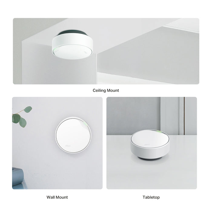 TP-Link AX3000 Whole Home Mesh WiFi 6 System with PoE (1-Pack) | DECO X50 POE 1P