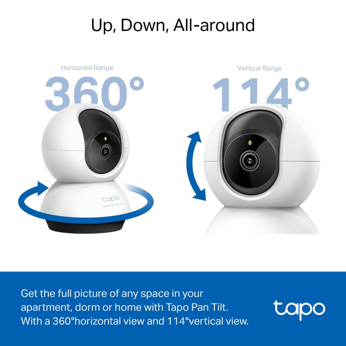 TP-Link Tapo C220 Pan/Tilt AI Home Security Wi-Fi Camera | TAPO C220
