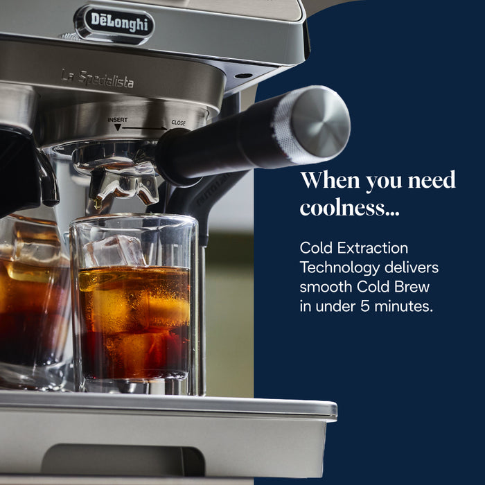 DeLonghi La Specialista Touch Coffee Maker - Grey | EC9455.M