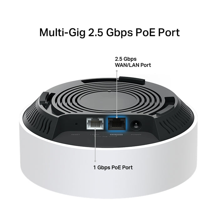 TP-Link AX3000 Whole Home Mesh WiFi 6 System with PoE (1-Pack) | DECO X50 POE 1P