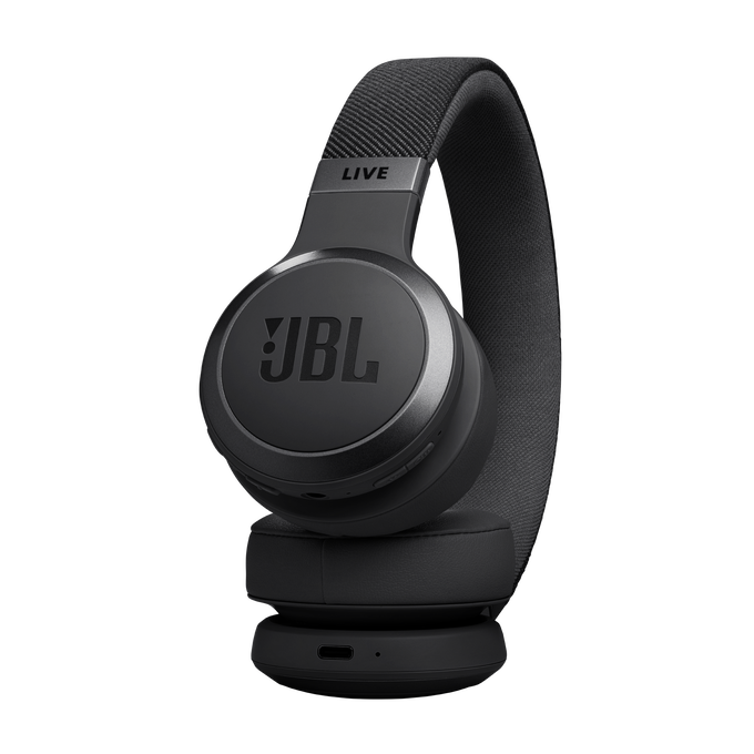 JBL Live 670NC Wireless On-Ear Headphones with Noise Cancelling Technology | JBLLIVE670NCBLK