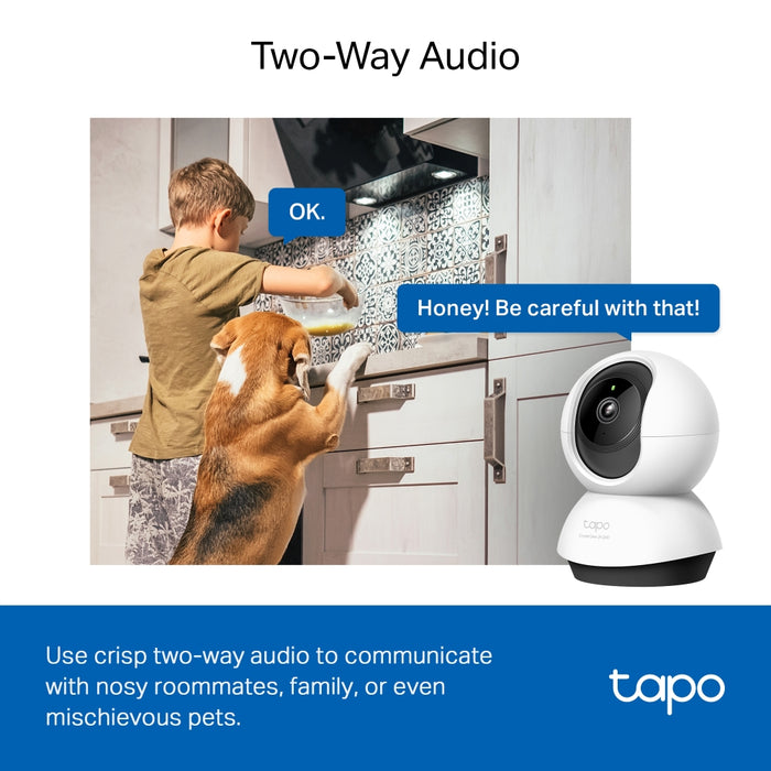 TP-Link Tapo C220 Pan/Tilt AI Home Security Wi-Fi Camera | TAPO C220