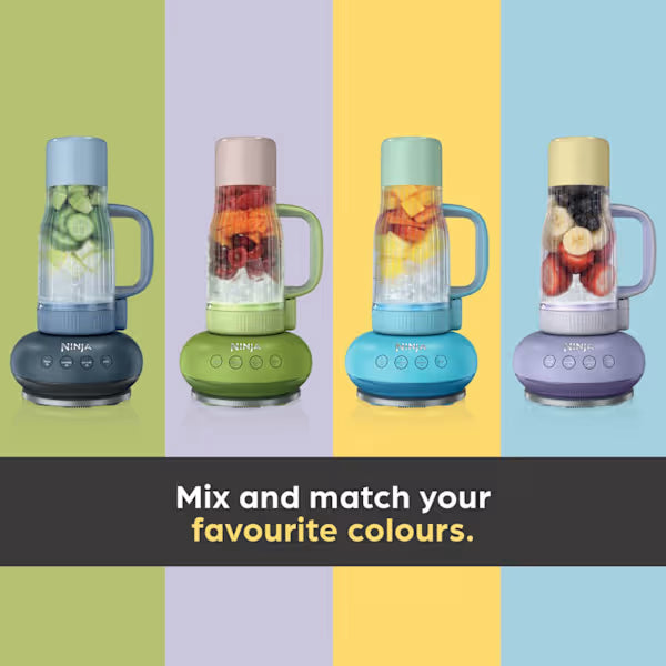 Ninja BlendBoss 710ml Tumbler Blender - Cyberspace Blue | DB351UKCY