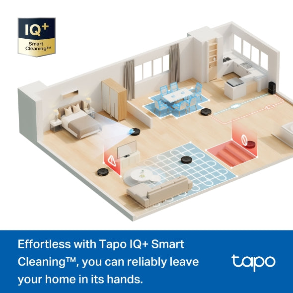 TP-Link Tapo RV30 MPlus Robot Vacuum Cleaner & Auto-Empty Dock || TAPORV30MAXPLUS