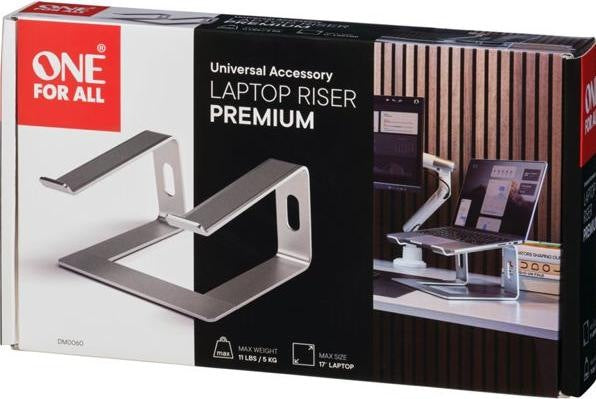 One For All Laptop Riser Aluminium | DM0060